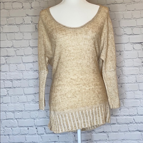 Anthropologie Moth Scoop Neck Sweater - Picture 2 of 9